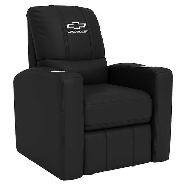 Dreamseat Stealth Recliner with Chevrolet Alternate Logo XZ52082CDSMHTBLK-PSGMC61070 - main